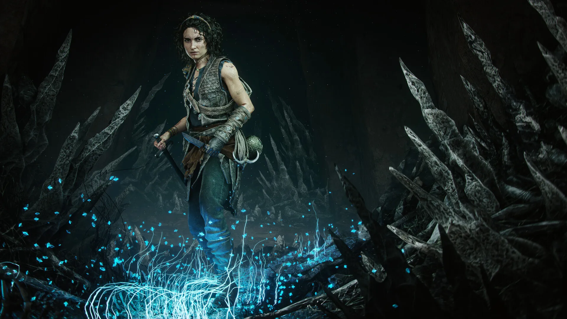 A monumental Minotaur figure in an official Resonance screenshot